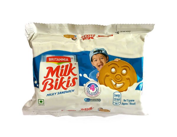 BRITANNIA MILK BIKIS MILKY SANDWICH 200G