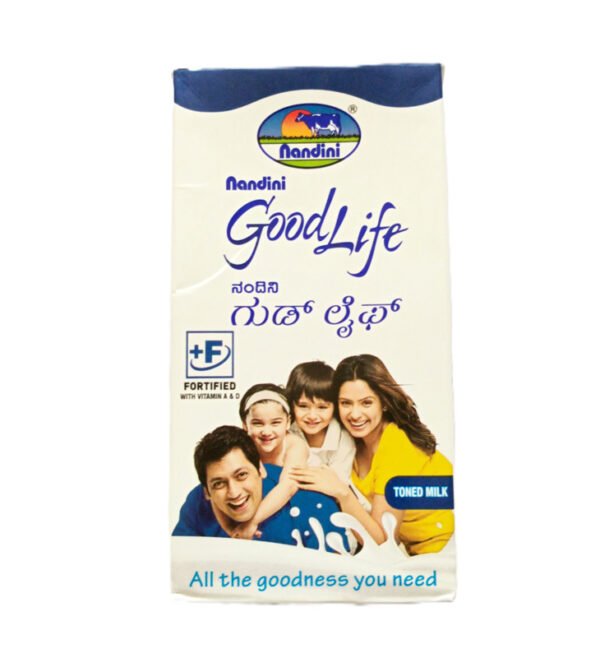 GOODLIFE TONED MILK 500ML