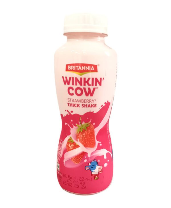 WINKIN COW STRAWBERRY MILK SHAKE 180ML