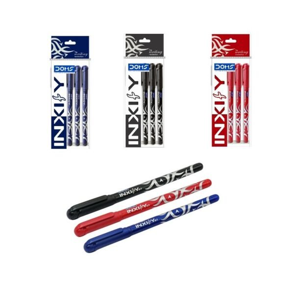 DOMS INXIFY BALLPOINT PENS, PACK OF 5
