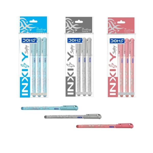DOMS INXIFY SOFTY BALLPOINT PEN, PACK OF 5